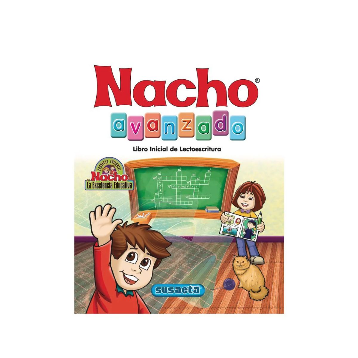 SUSAETA - Cartilla Nacho Avanzado Libro Inicial de Lectoescritura