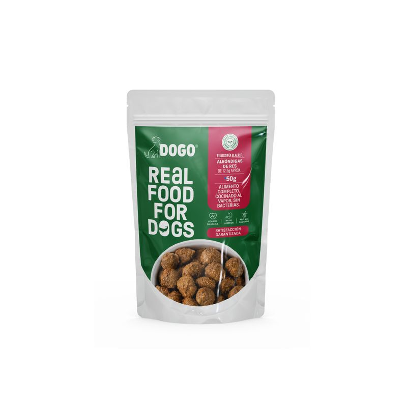 CATLIKE - Albondigas Para Perro Sabor Res 500g Dogo