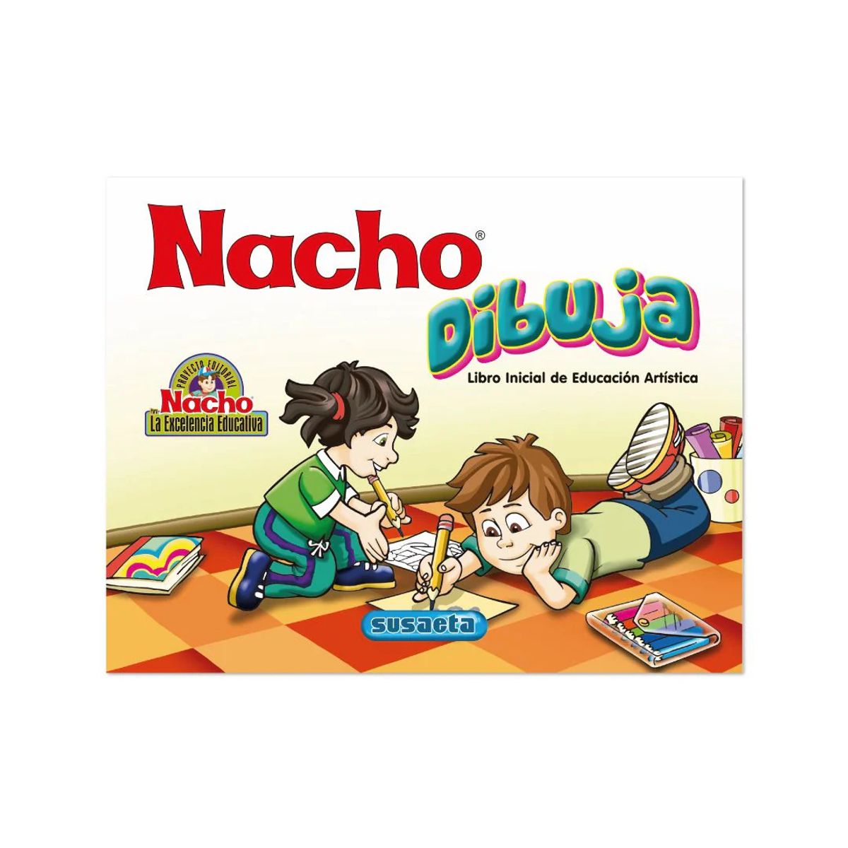 SUSAETA - Cartilla Nacho Dibuja Libro Inicial de Educación Artística