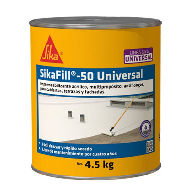 SIKA - Impermeabilizante Sika Fill 50 Universal - Galon - Gris