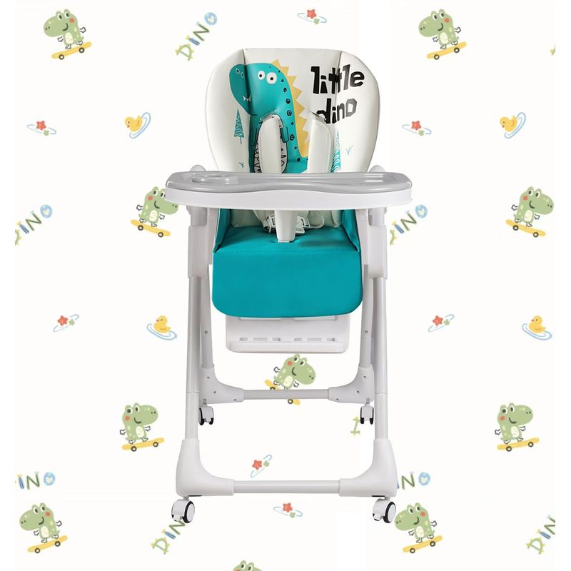 KIDSHOP - Silla Comedor Kidshop Niveles Doble Bandeja Dino Hc302