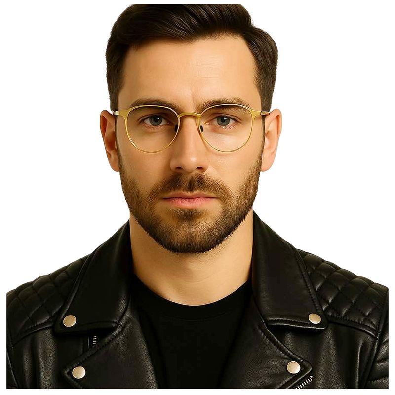 BUHO PARIS - Gafas Montura Oftalmica - Para Hombre en Metal GM35