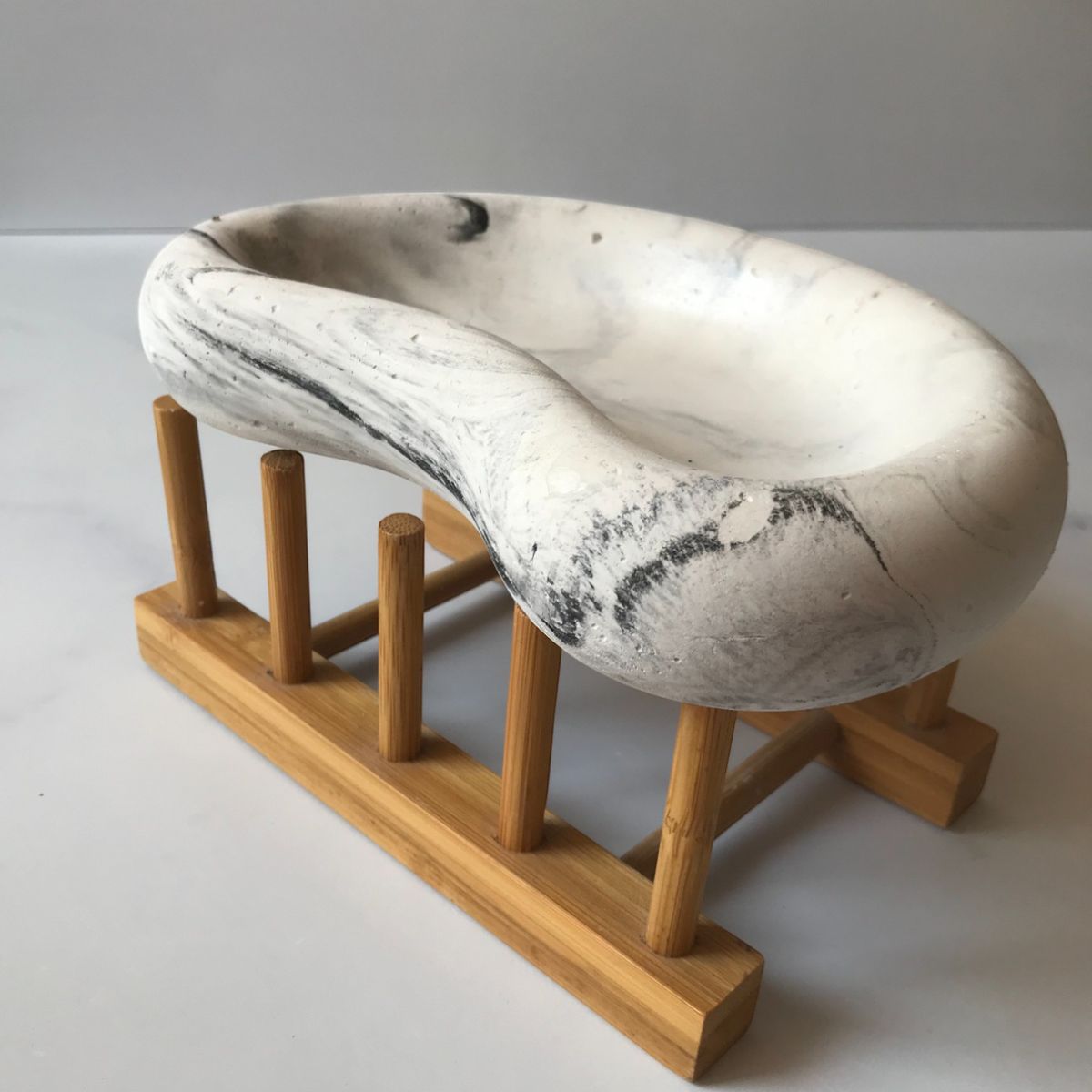 DECORACIONES ALE Y GABI - Base Decorativa Cuenco Marmolada 21CMS X16CMS