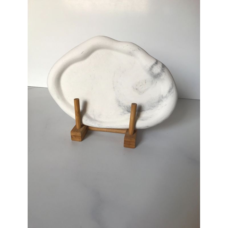 DECORACIONES ALE Y GABY - Plaro Decorativo para mesa  24CMS X16CMS