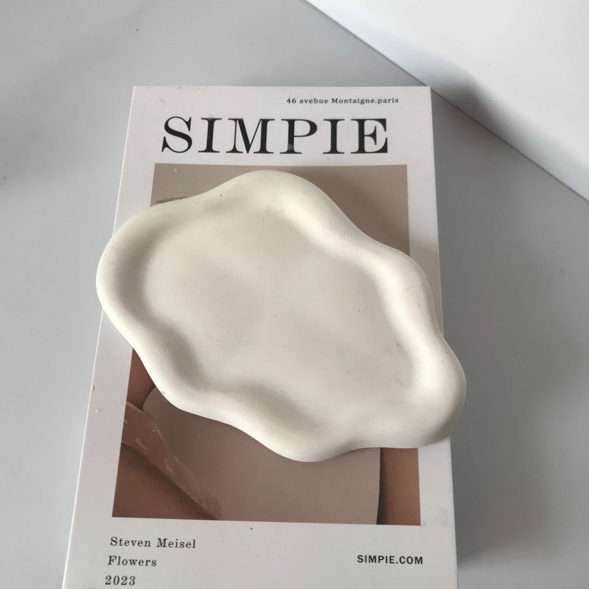 DECORACIONES ALE Y GABI - Bandeja Decorativa Nube  18CMS X11CMS