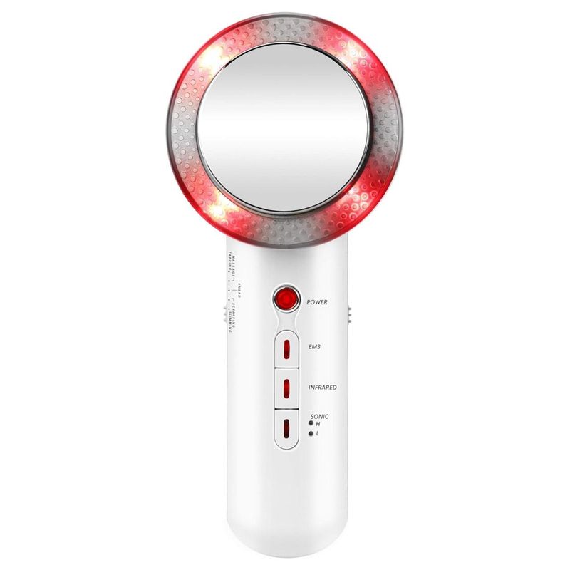 AMERICAN GENERICS - Masajeador Corporal 3 en1 Ultrasonido Cavitación Ems Adelgazante