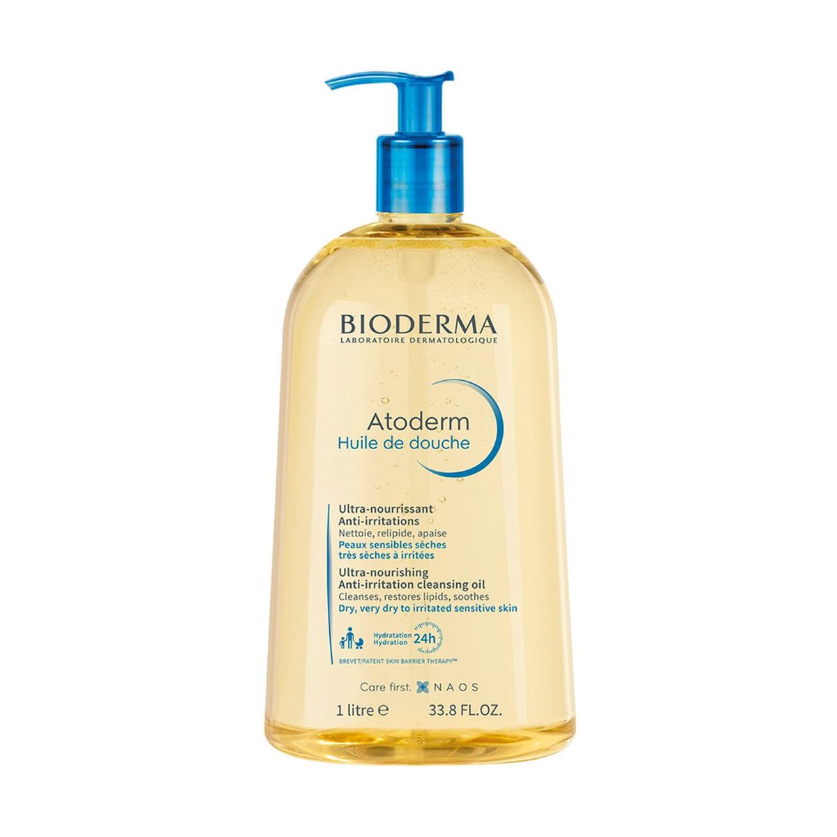 BIODERMA - Limpiador Atoderm Huile de douche Bioderma para Piel seca 1 lt