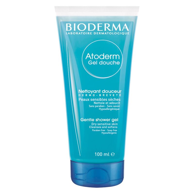 BIODERMA - Limpiador Atoderm Gel Ducha Bioderma para Piel seca 100 ml