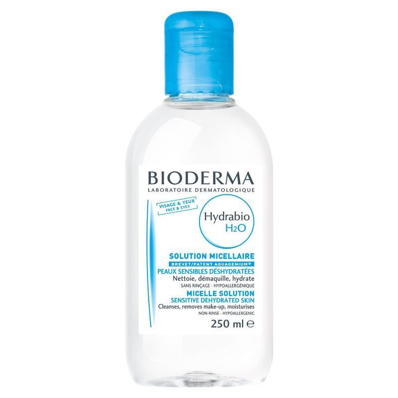 BIODERMA - Agua Micelar Hydrabio H20 Noche Bioderma para Piel seca 250 ml
