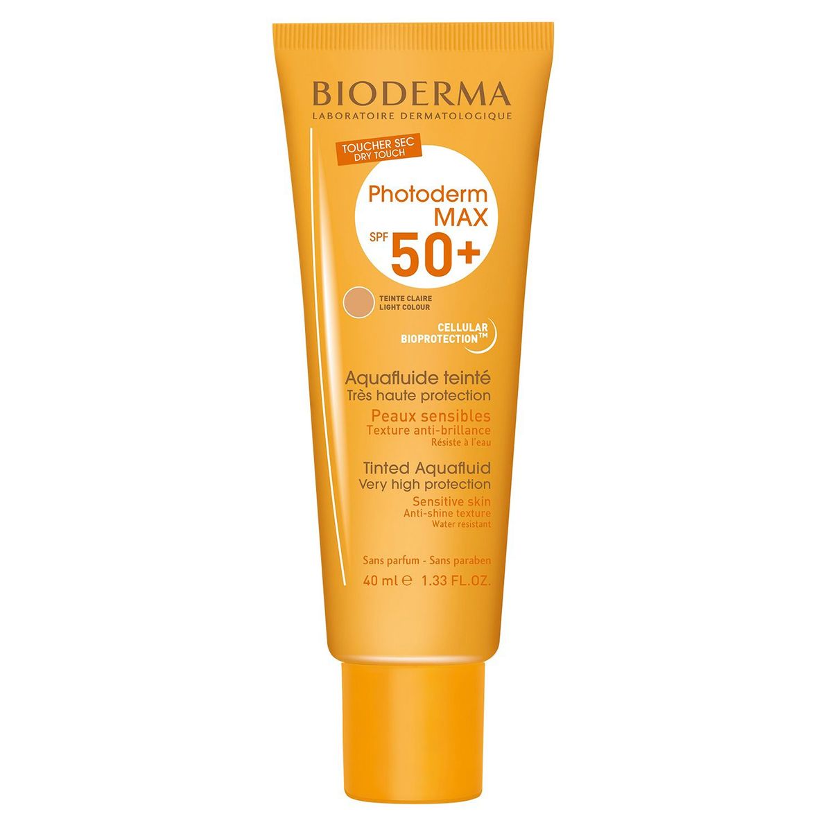 BIODERMA - Bloqueador Solar Photoderm Max Aquafluide Bioderma para Piel Normal 40 ml