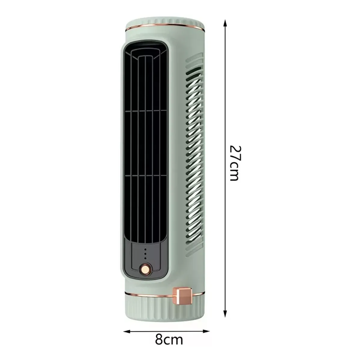 GENERICO - Aire Acondicionado Portátil Recargable 3 Velocidades Tower