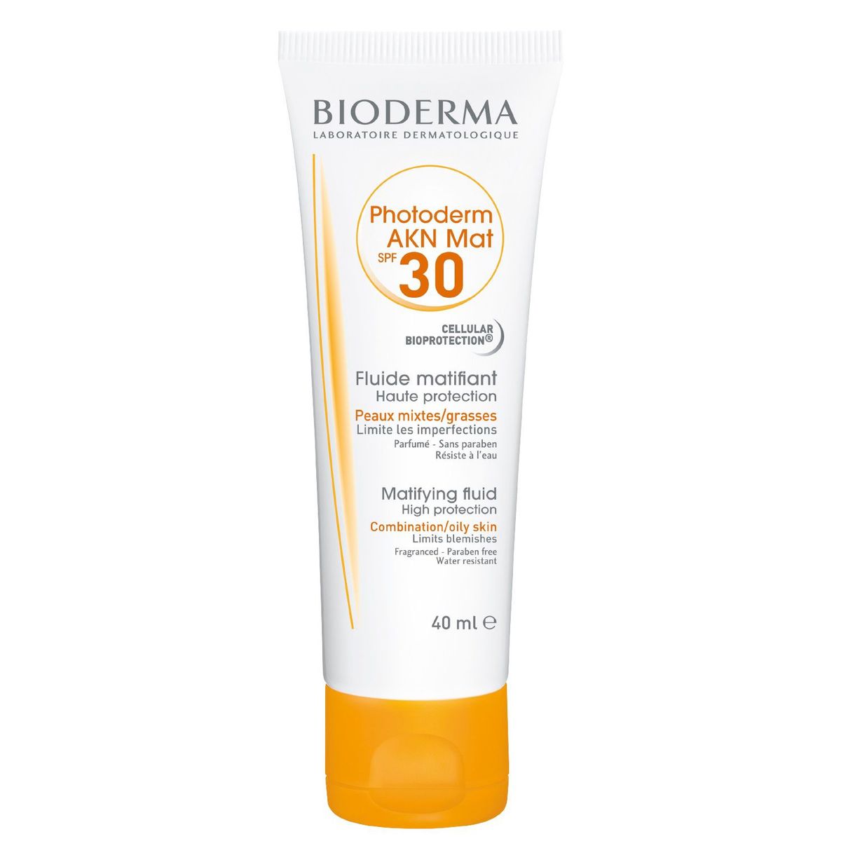 BIODERMA - Bloqueador Solar Photoderm AKN Mat Bioderma para Piel Grasa 40 ml