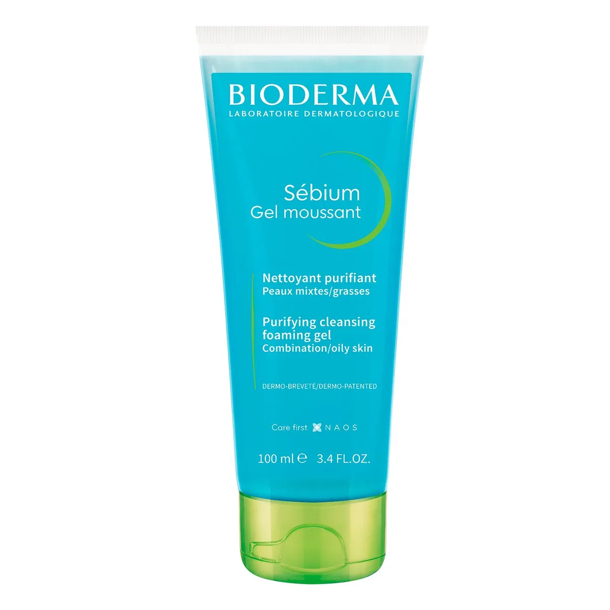 BIODERMA - Limpiador Sébium Gel Moussant Bioderma para Piel Mixta 100 ml