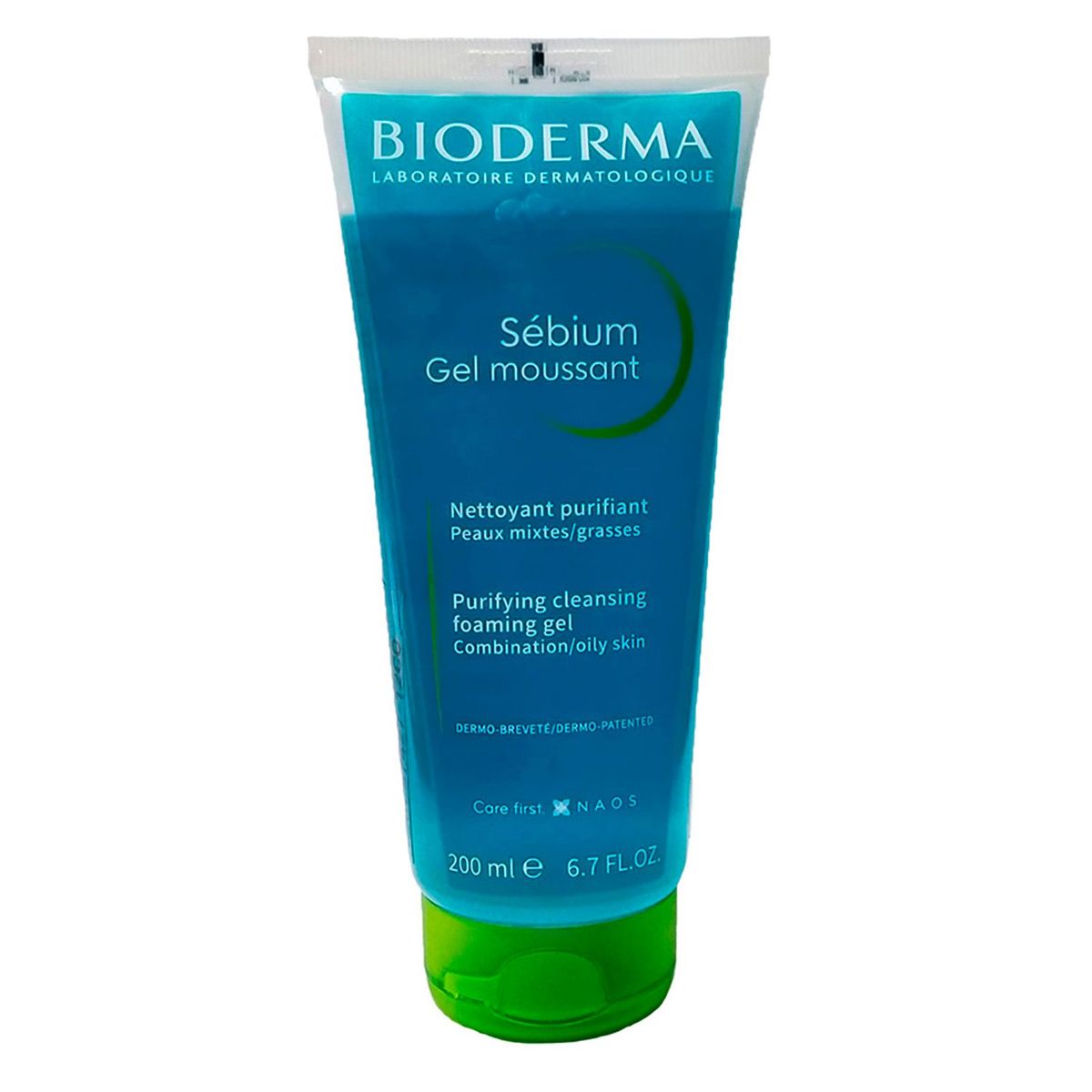 BIODERMA - Limpiador Sebium Gel Moussant Bioderma para Piel Mixta 200 ml