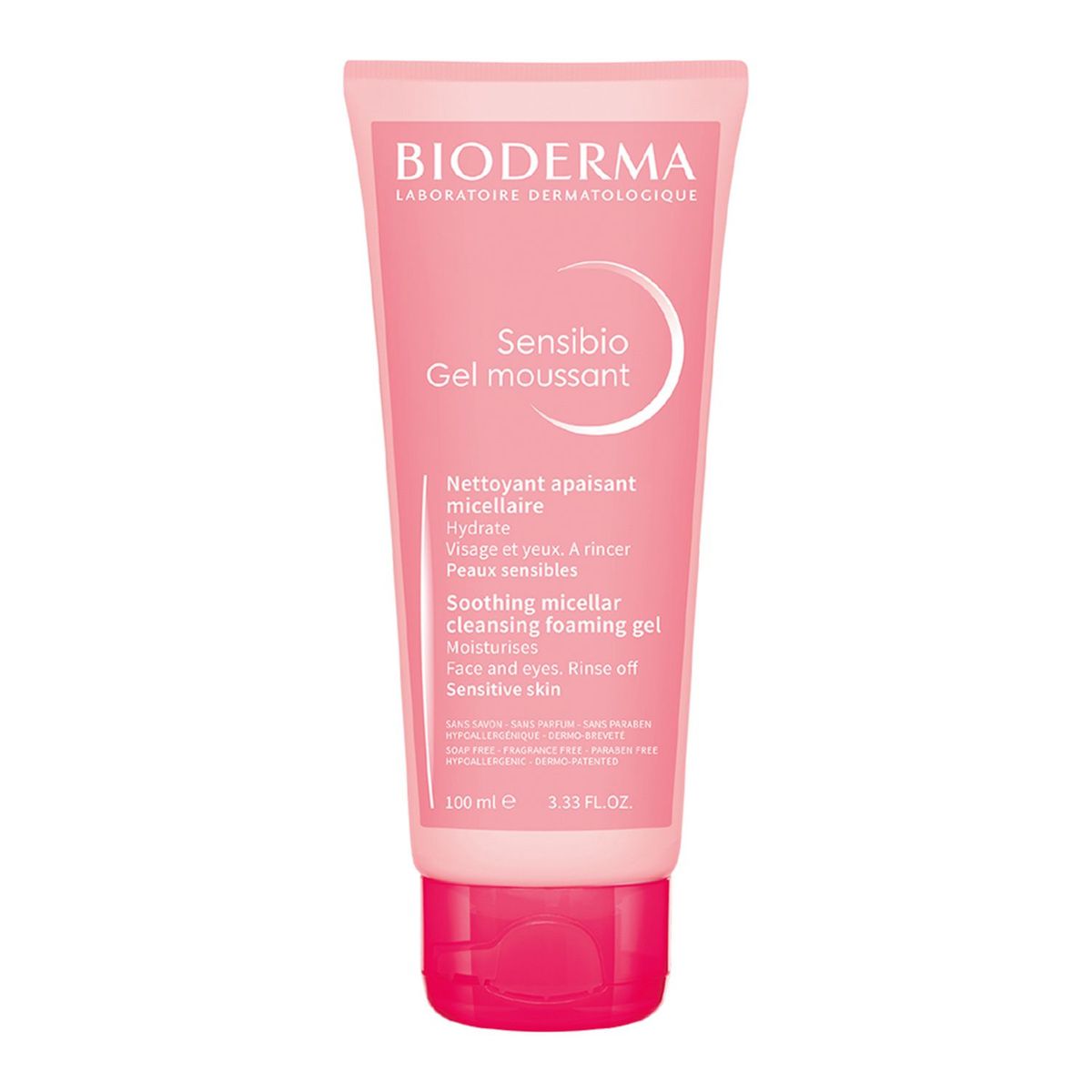 BIODERMA - Limpiador Sensbio Gel Moussant Bioderma para Piel Sensible 100 ml