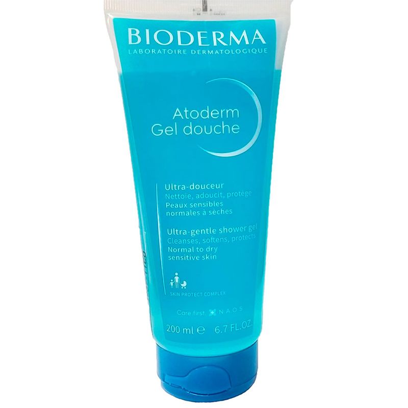 BIODERMA - Limpiador Atoderm Gel Ducha Bioderma para Piel seca 200 ml