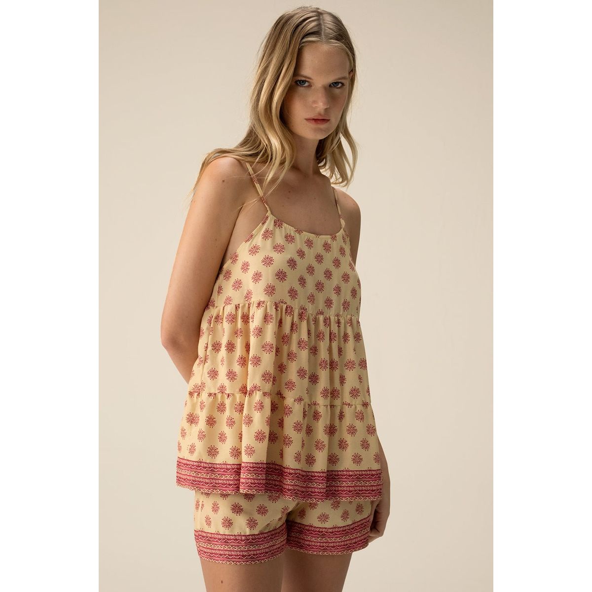 TOUCHE LINGERIE - PIJAMA SHORT ESTAMPADA 0529052