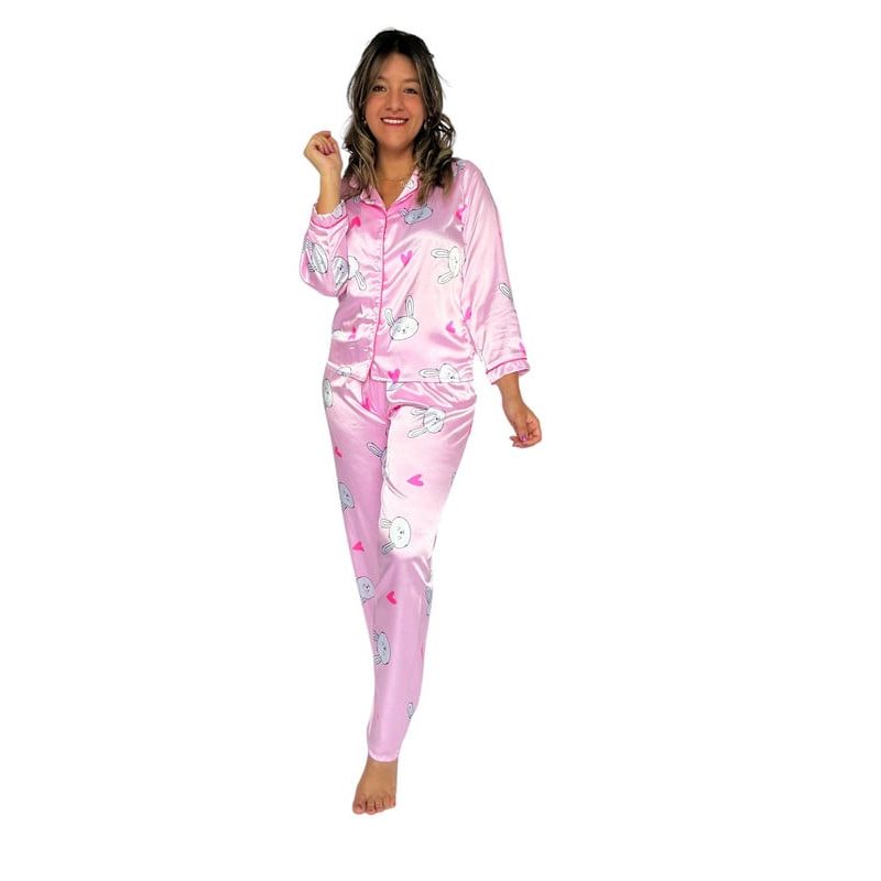 BY MORNING - Pijama Pantalón Conejos 1638