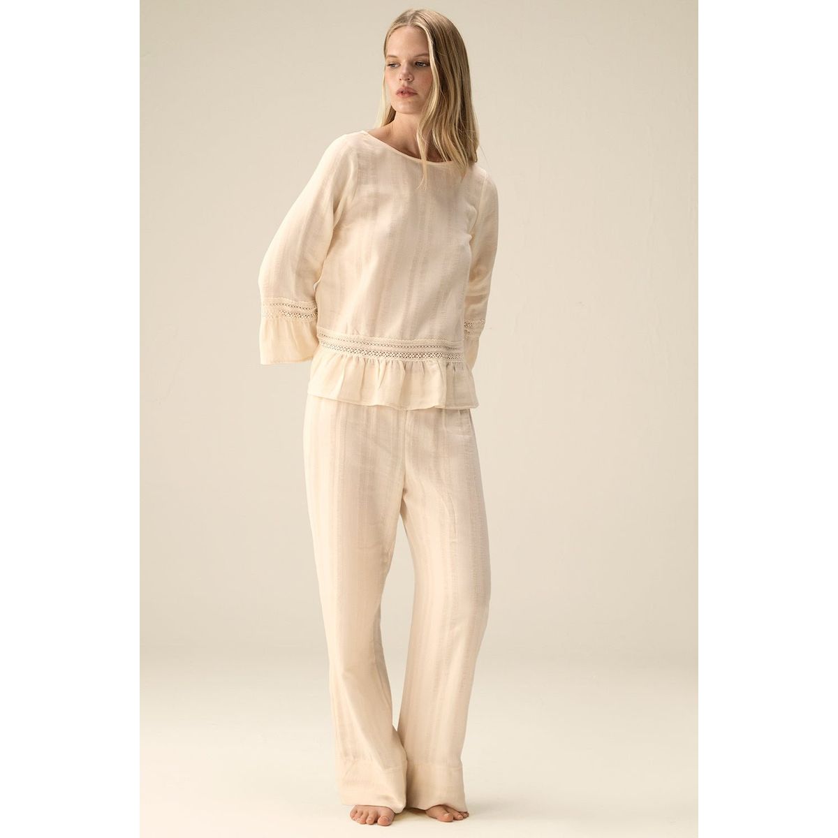 TOUCHE LINGERIE - PIJAMA PANTALÓN DE RAYAS 0559052