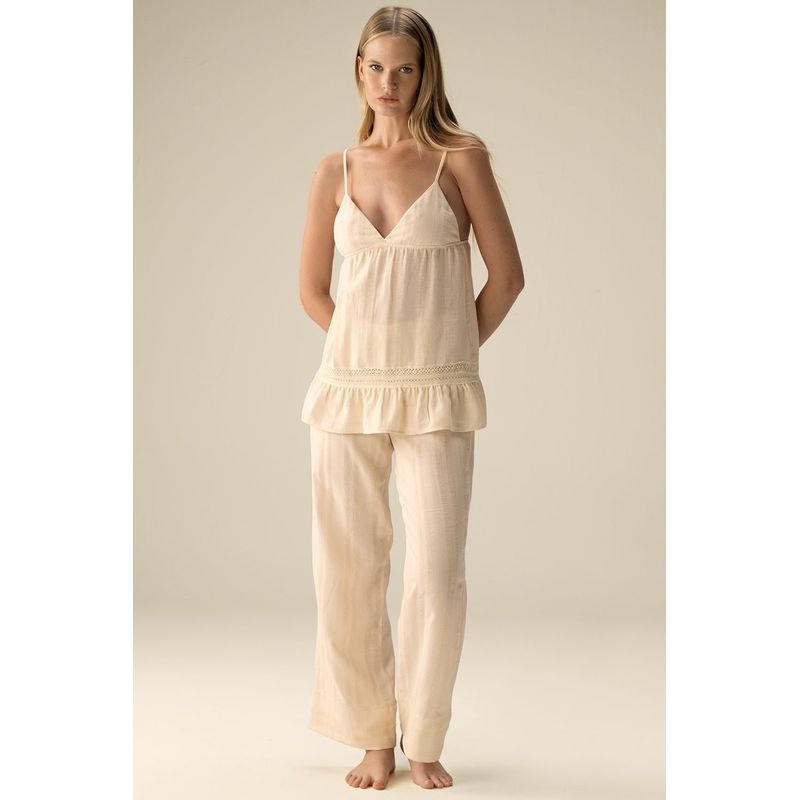 TOUCHE LINGERIE - PIJAMA CAPRI DE RAYAS 0561052