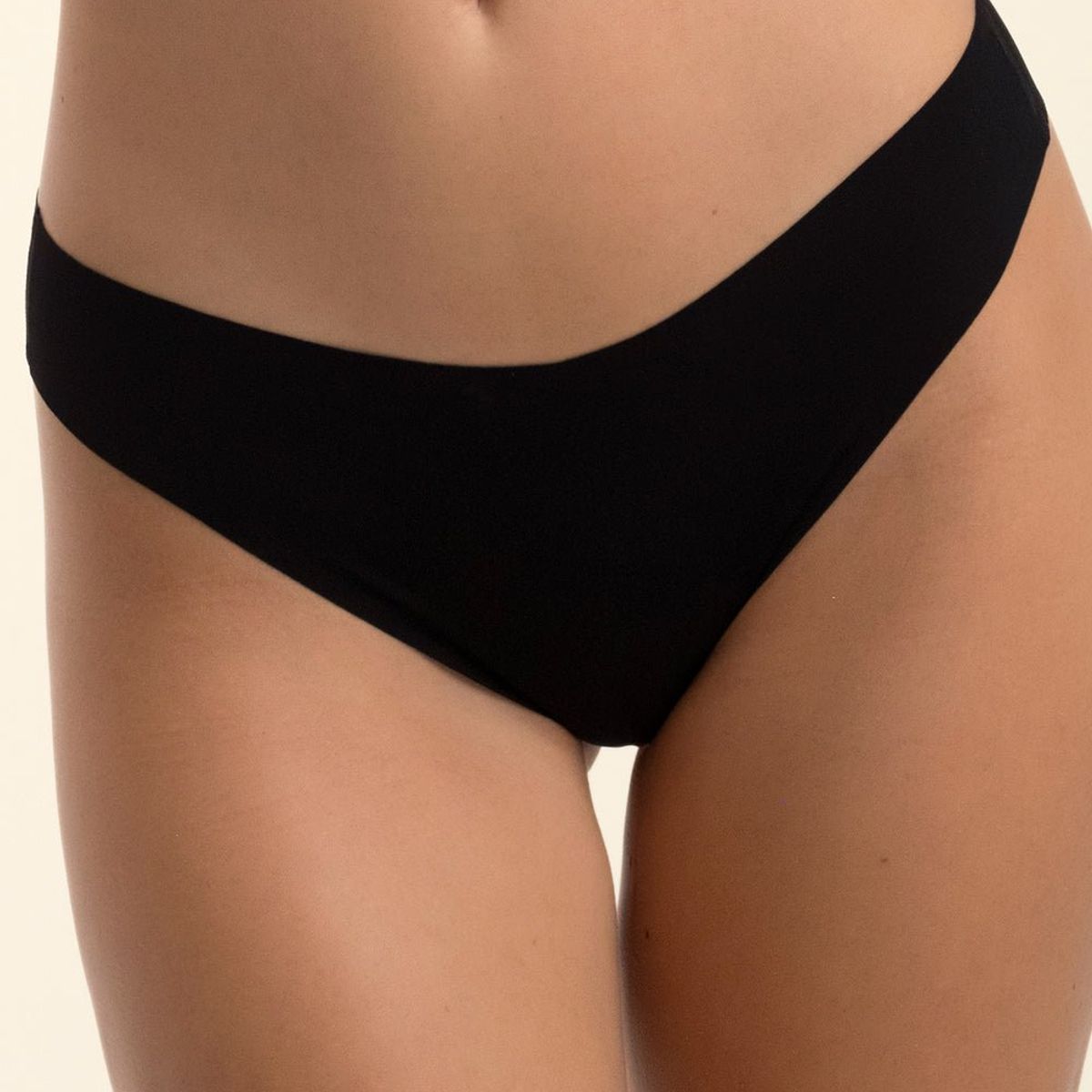 TOUCHE LINGERIE - Panty brasilero tiro bajo con cintura en v