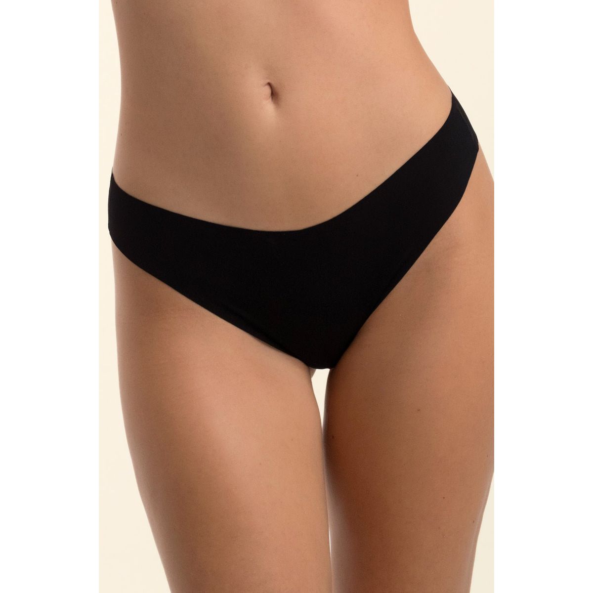 TOUCHE LINGERIE - Panty brasilero tiro bajo con cintura en v