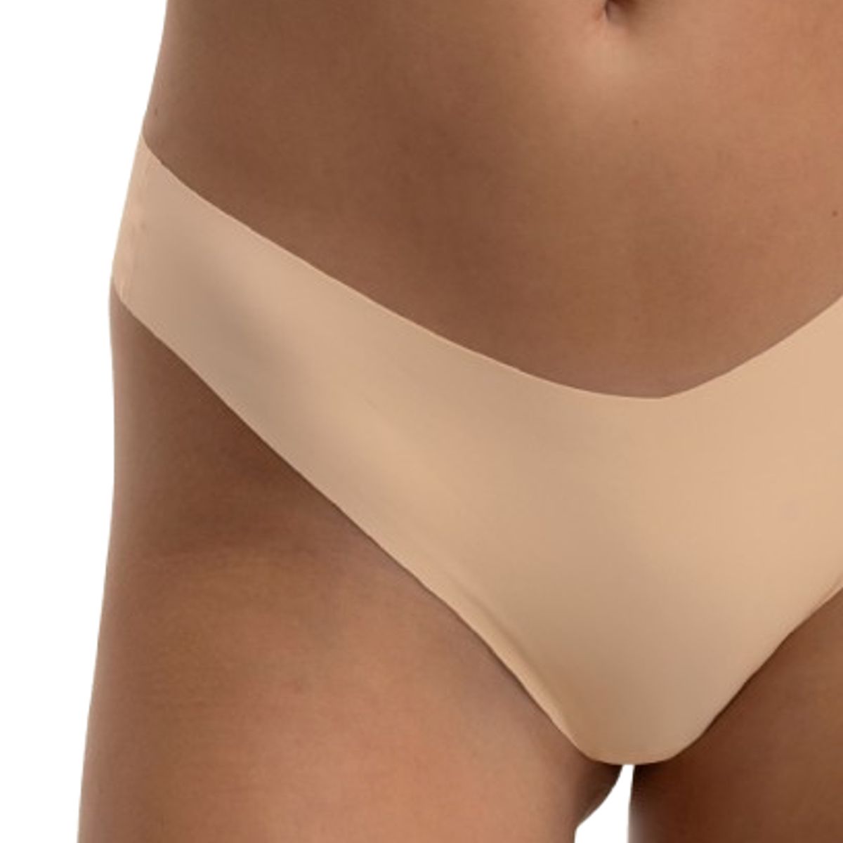 TOUCHE LINGERIE - Panty brasilero tiro bajo y costados delgados elaborado en microfibra