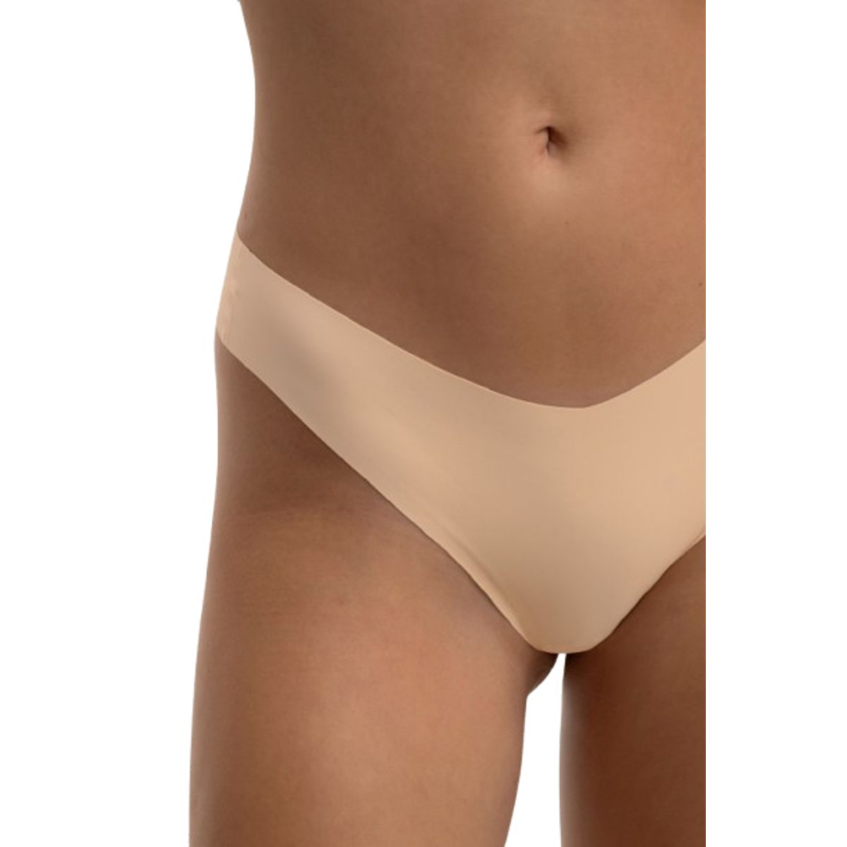 TOUCHE LINGERIE - Panty brasilero tiro bajo y costados delgados elaborado en microfibra