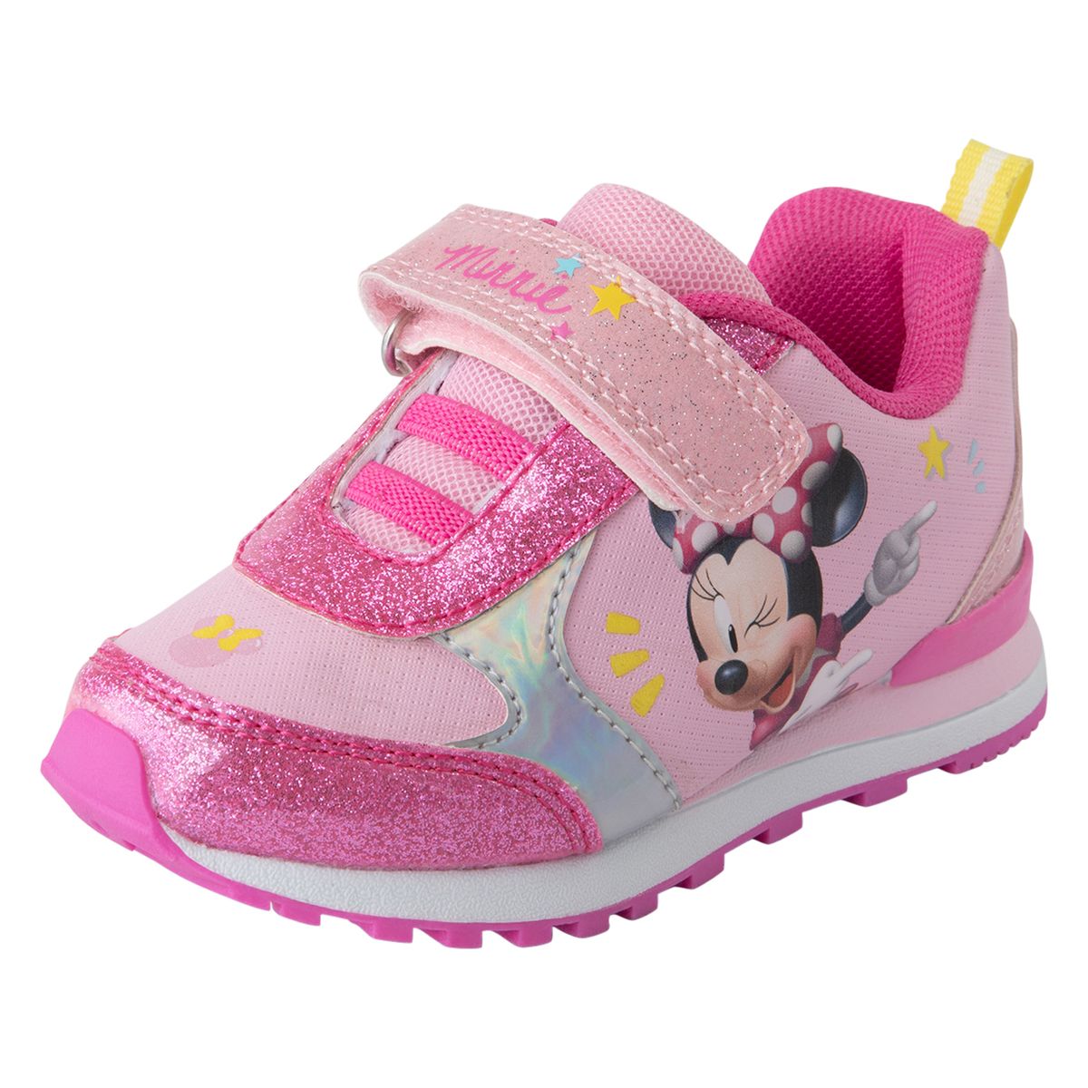 DISNEY - Zapatos Deportivos Con Diseño De Minnie Para Niña Pequeña Rosa Disney 200239