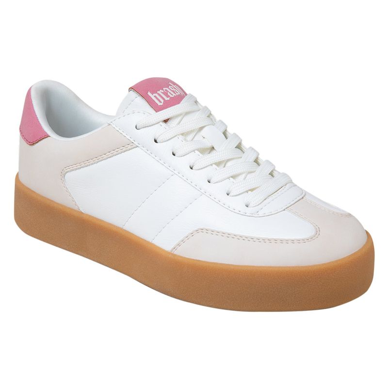 GENERICO - Zapatos Casuales Mesa Tipo Sneaker Para Mujer Bronceado Brash 200315