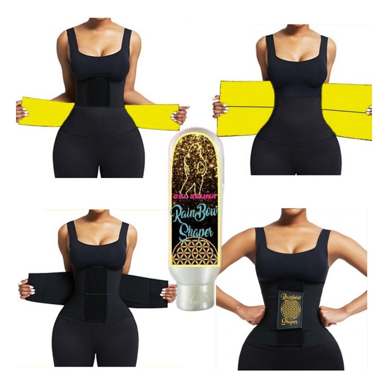 GENERICO - Faja Reloj de Arena Cinturilla Moldeadora Hot Neopreno Talla M