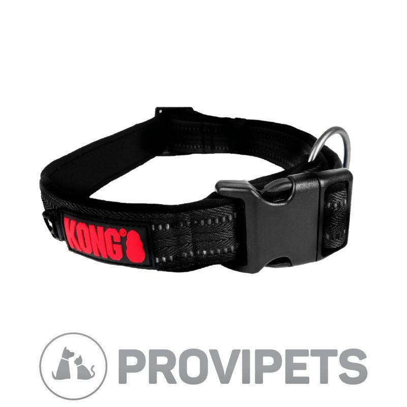 KONG COMPANY - Kong Collar Perro Medium Negro
