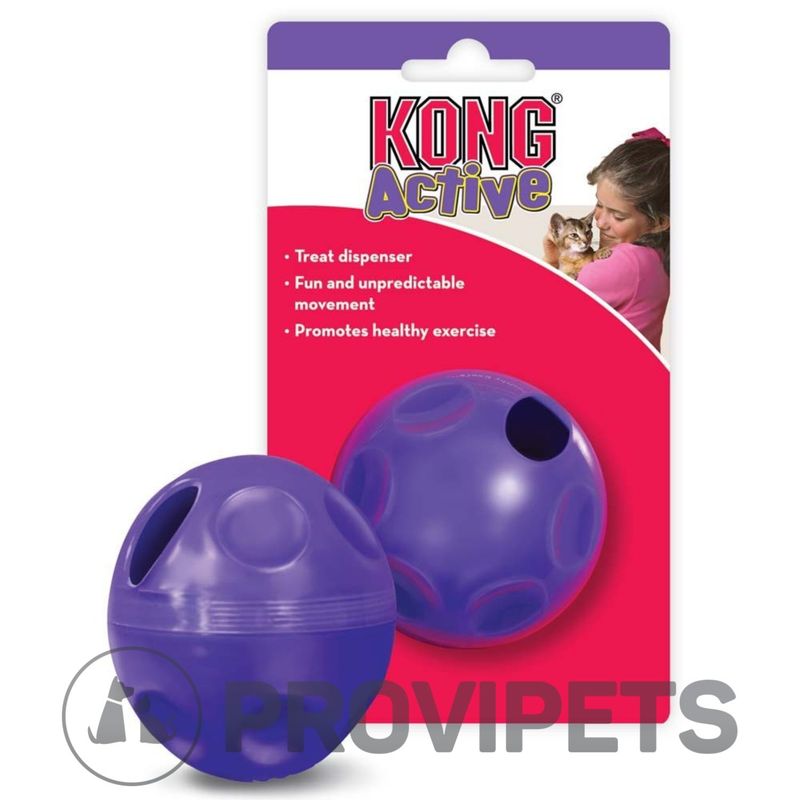 KONG COMPANY - Kong Gato Pelota Dispensadora Snacks
