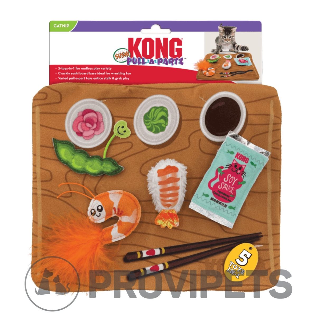 KONG COMPANY - Kong Gato Pull A Partz Sushi