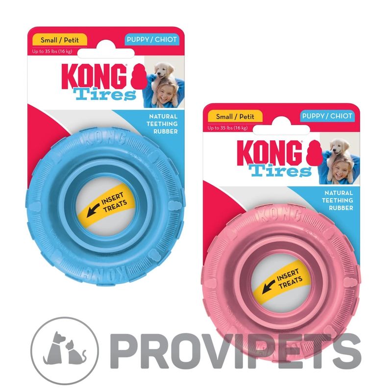 KONG COMPANY - Kong Perro Caucho Puppy Llanta Small
