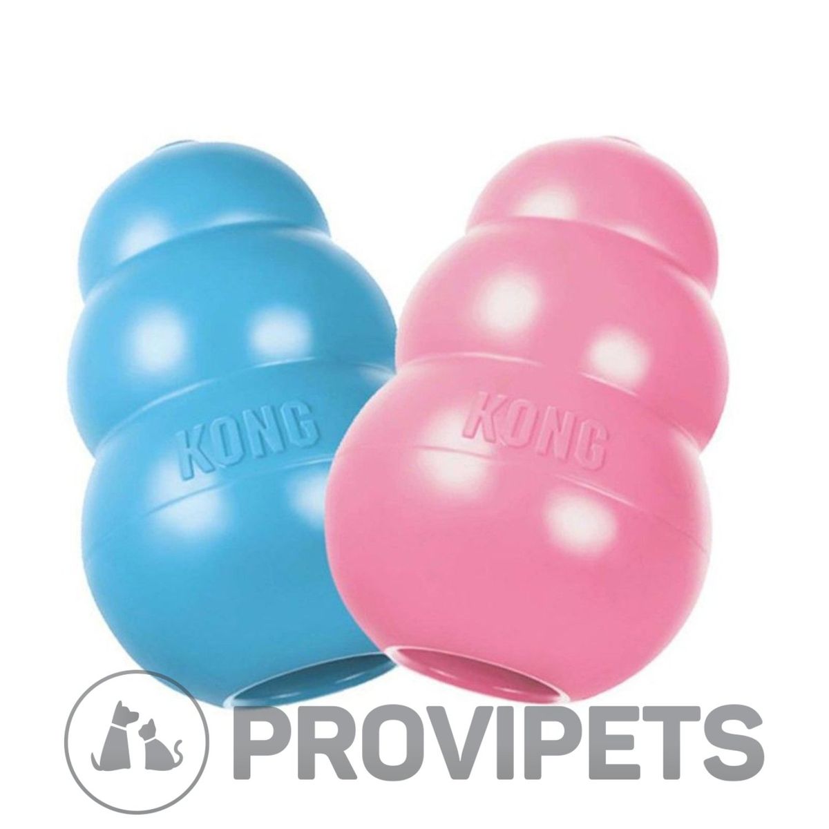 KONG COMPANY - Kong Perro Caucho Puppy Portapasabocas Large