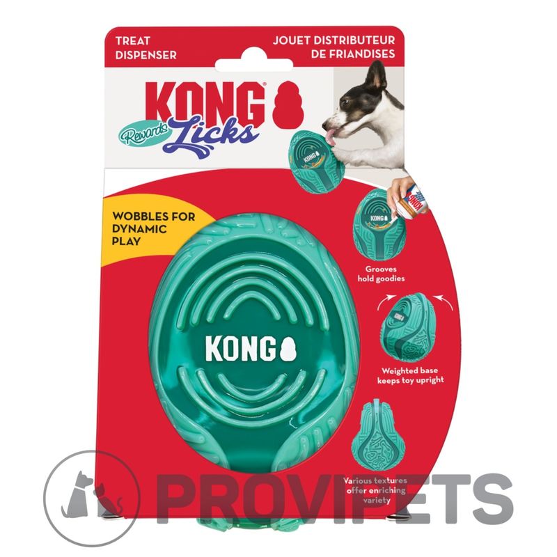 KONG COMPANY - Kong Perro Juguete Lame Reward Licks Medium Large