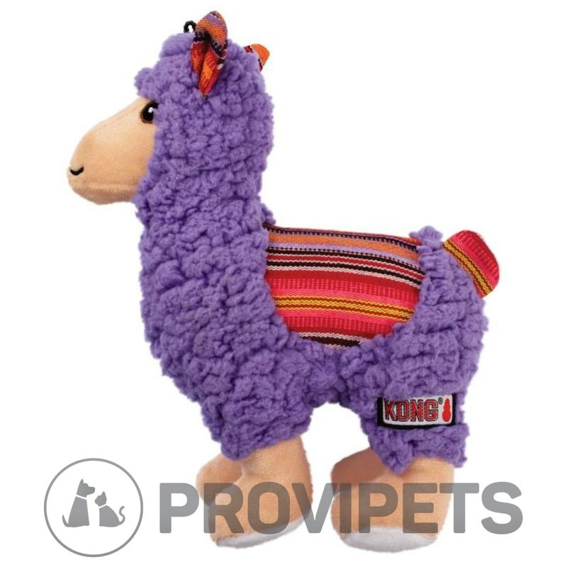 KONG COMPANY - Kong Perro Peluche Sherps Llama Medium