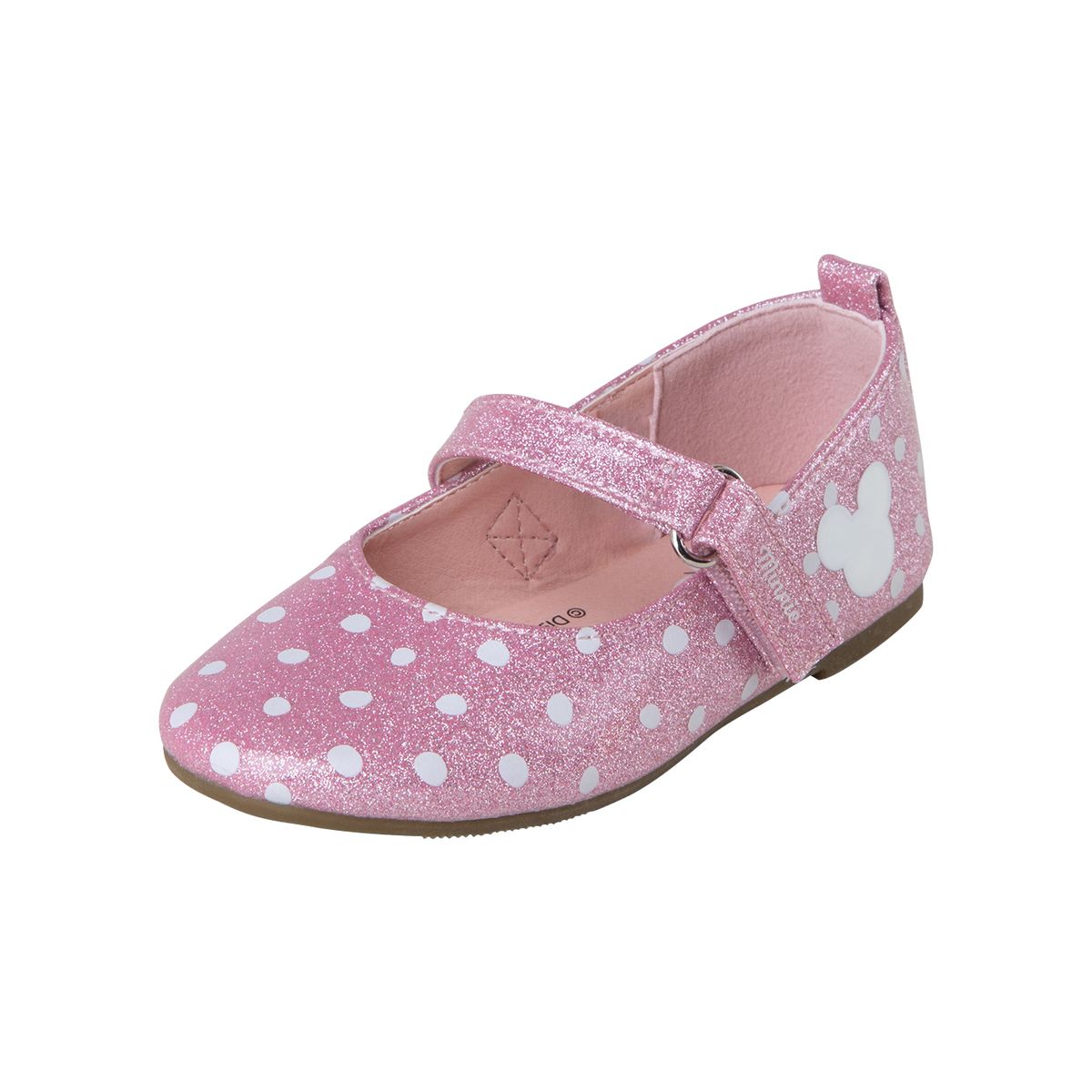 DISNEY - Zapatos Casusales Con Diseño De Minnie Para Niña Pequeña Rosa Disney 200297