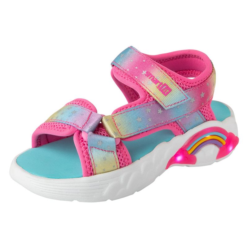 GENERICO - Sandalias Para Niña Pequeña Rosa Smartfit 200078