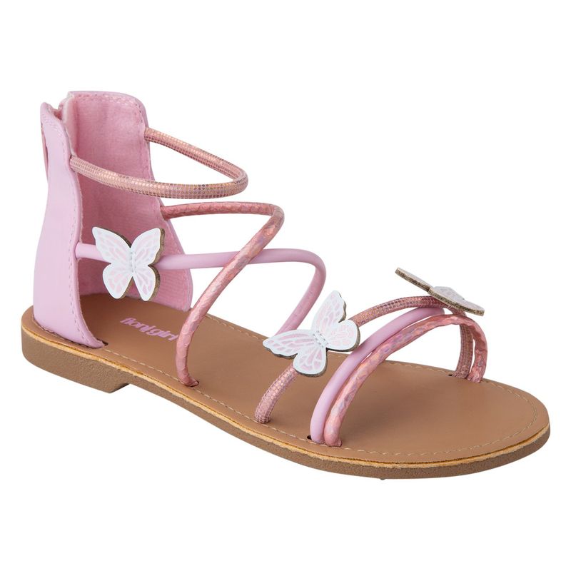FIONI - Sandalias Planas Cleo Para Niña Rosa Fioni 200420