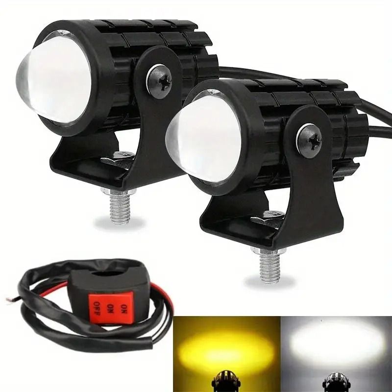 GENERICO - Exploradoras Moto Led Bicolor + Interruptor