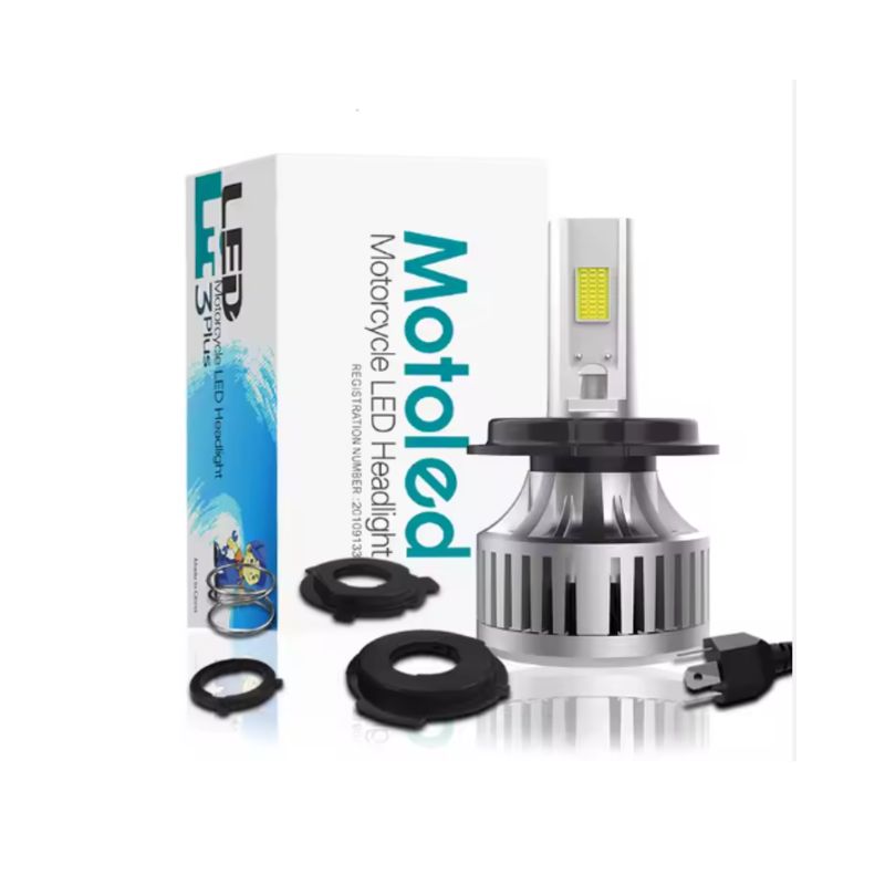 GENERICO - Bombillo Luz Moto Led Carro Y Moto 8000 Lm H4 Altas Bajas
