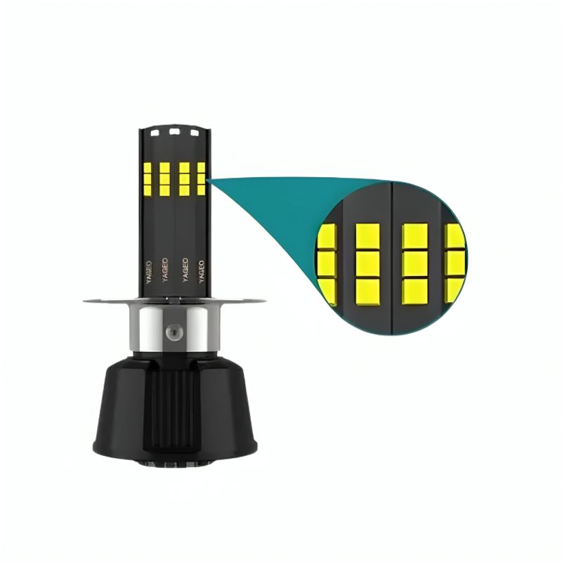 GENERICO - Bombillo Luz Moto Led Carro Y Moto 12000 Lm H4 Altas Bajas