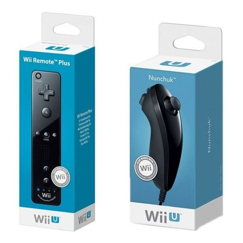 GENERICO - Control Remoto Wii + Nunchuck Set Completo