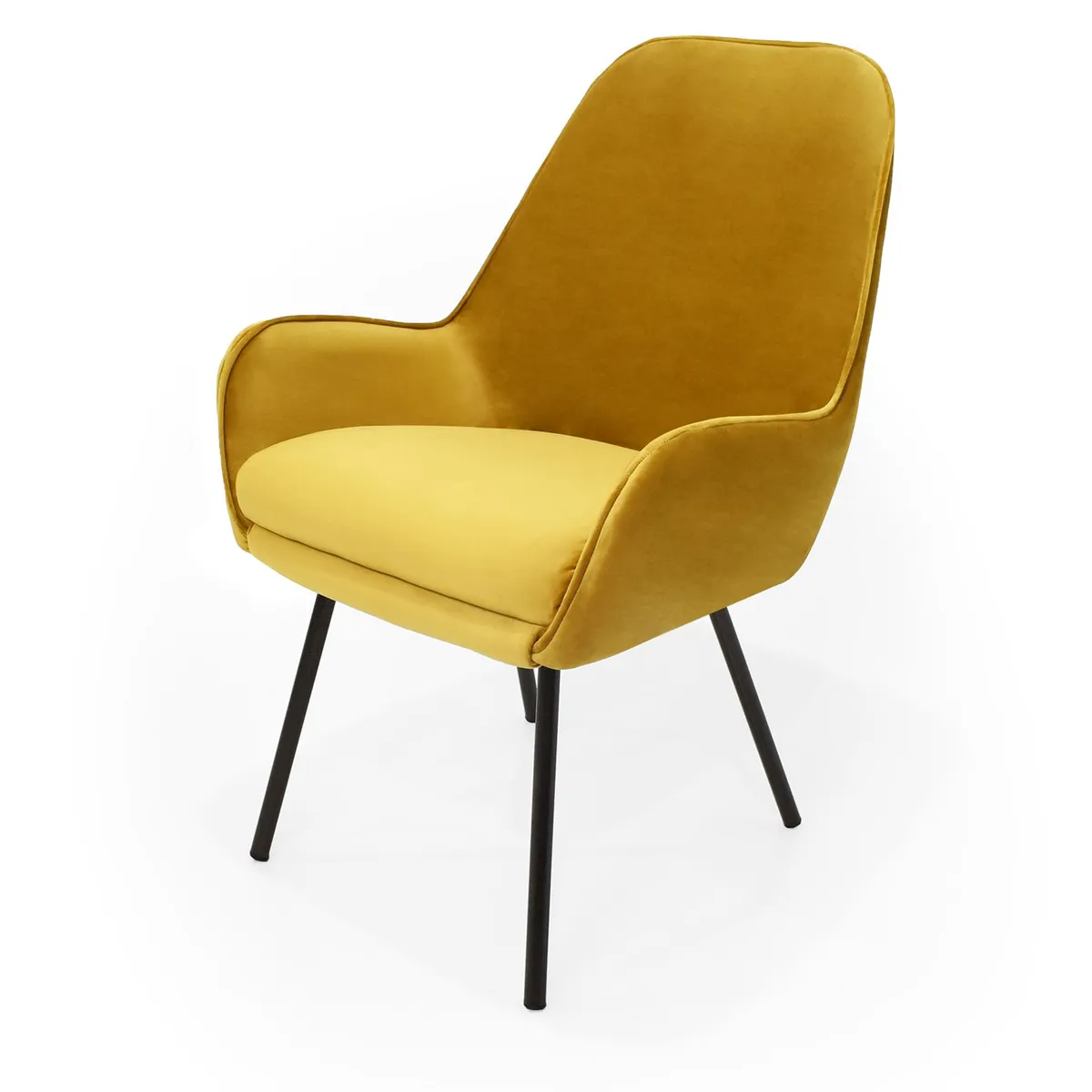 MICA - Poltrona Moderna en Tela Nepal 90 x 60 x 52 cm Mica