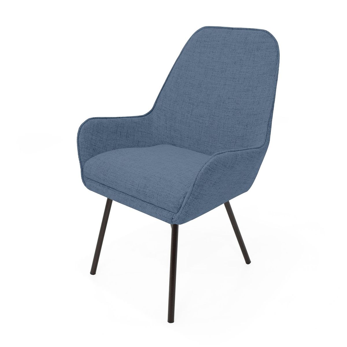 MICA - Poltrona Moderna en Tela Nepal 90 x 60 x 52 cm Mica