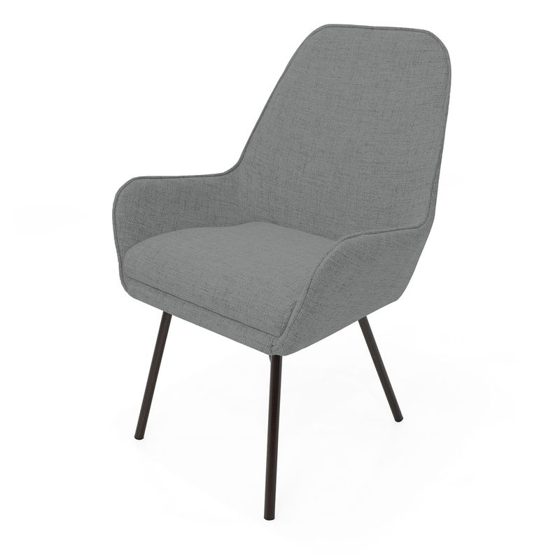 MICA - Poltrona Moderna en Tela Nepal 90 x 60 x 52 cm Mica
