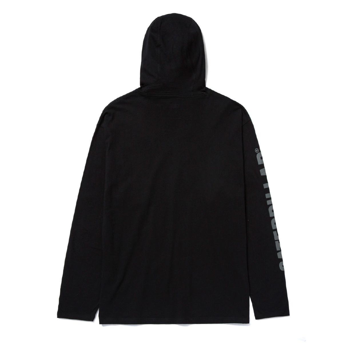 CAT - Buzo Hombre CAT UPF HOODED BANNER L/ Negro CAT.