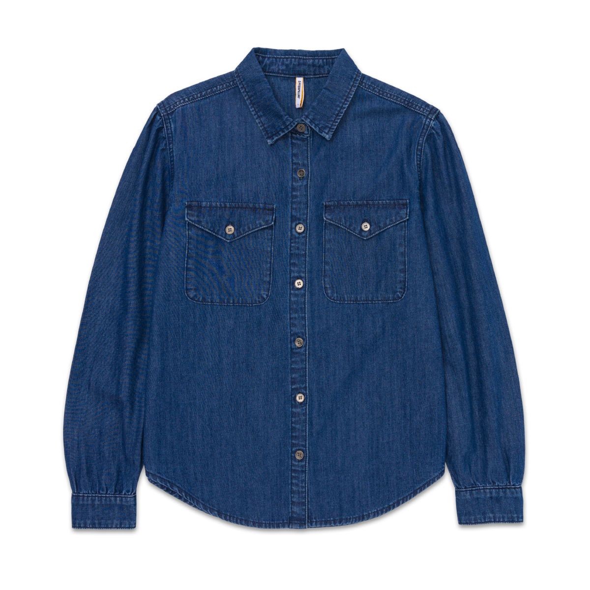 CAT - Camisa Mujer CAT DENIM RELAXED LS SH Azul CAT